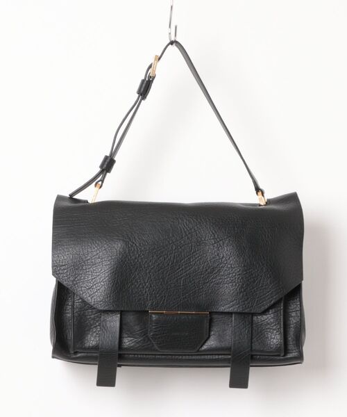 ショルダーバッグ バッグ URSA GRAIN LEATHER SATCHEL BAG | URSA GRAIN レザー サッチェル バッグの画像