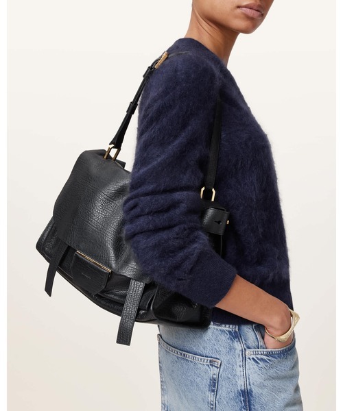 ショルダーバッグ バッグ URSA GRAIN LEATHER SATCHEL BAG | URSA GRAIN レザー サッチェル バッグの画像