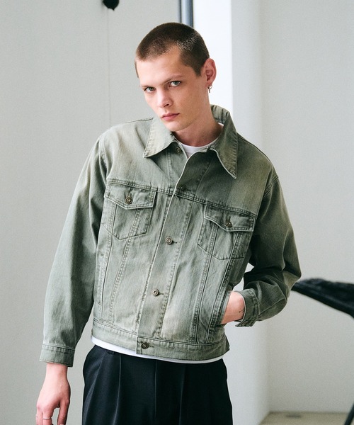 Regen Glanz デニムジャケット gジャン vintage wash denim jacket