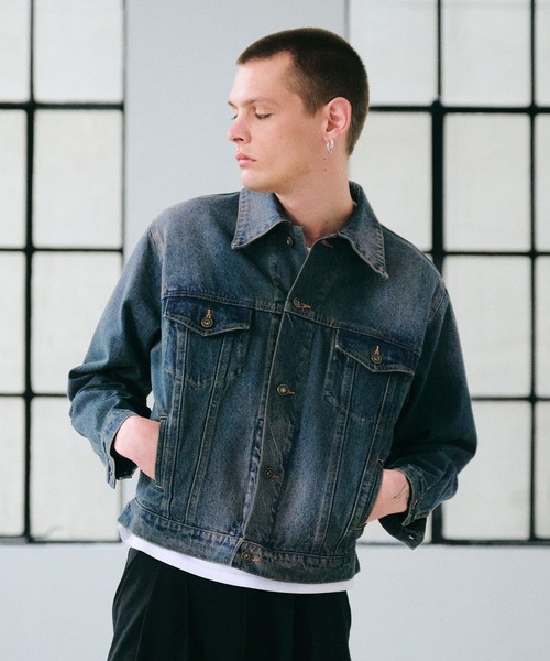 Regen Glanz デニムジャケット gジャン vintage wash denim jacket