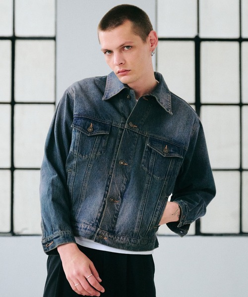 Regen Glanz デニムジャケット gジャン vintage wash denim jacket
