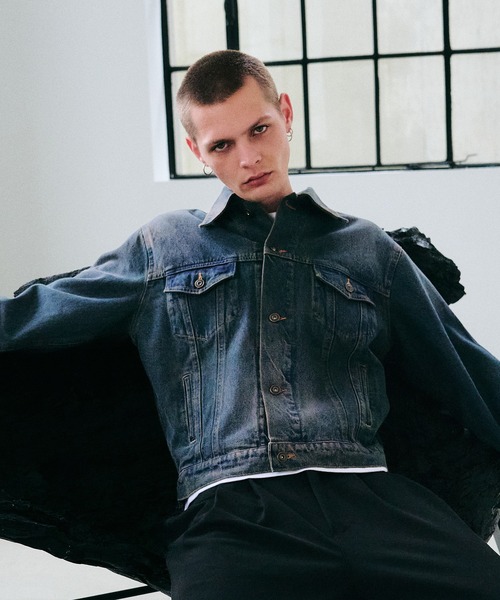 Regen Glanz デニムジャケット gジャン vintage wash denim jacket