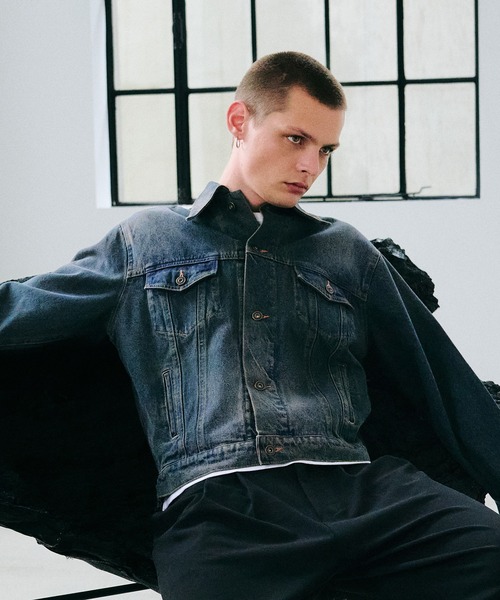 Regen Glanz デニムジャケット gジャン vintage wash denim jacket