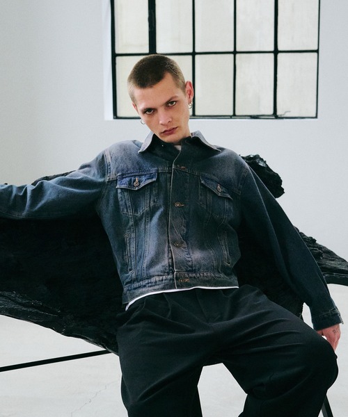 Regen Glanz デニムジャケット gジャン vintage wash denim jacket