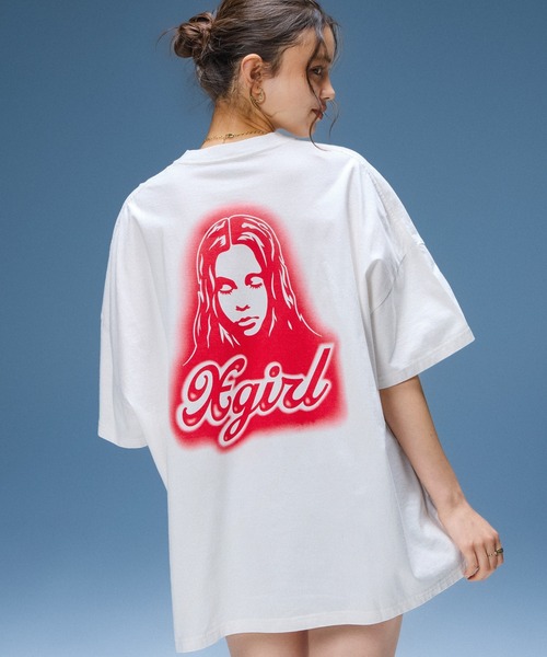 ワンピース SPRAY FACE S/S BIG TEE DRESSの画像