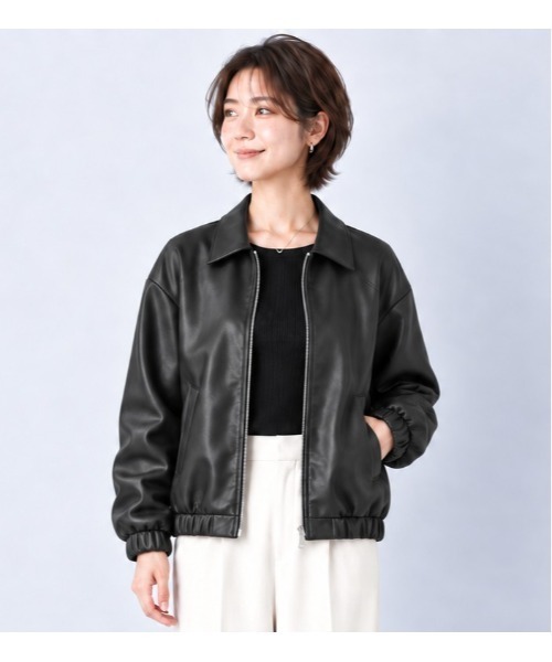 Sakka ブルゾン アウター PUレザーJACKET メンズ レディース