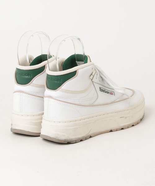 「Reebok」 ハイカットスニーカー 24.5cm ホワイト レディース_画像2