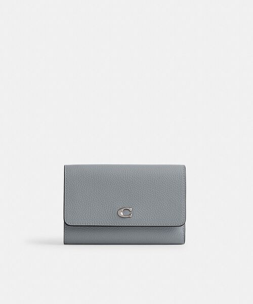 COACH（コーチ） 財布 ONE グレー系その他 レディース : ZOZOTOWN