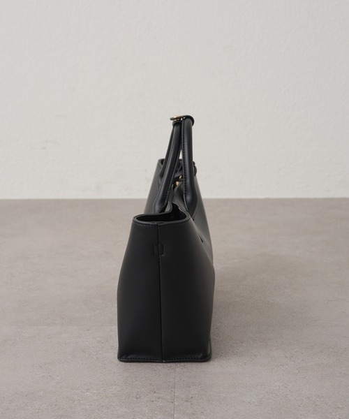 pual ce cin トートバッグ フェイクレザー2WAYワイドBAG レディース