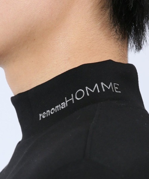 「renoma HOMME」 長袖Tシャツ LARGE パープル メンズ_画像8