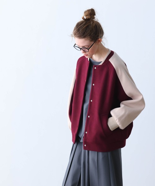 「Kelen」 ジャケット M ボルドー レディースの画像