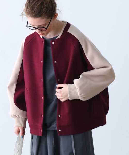 「Kelen」 ジャケット M ボルドー レディースの画像