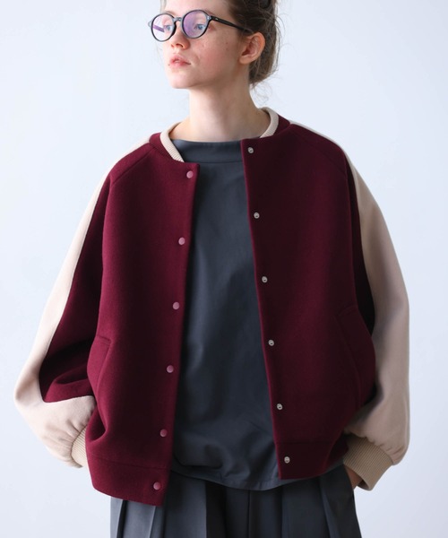 「Kelen」 ジャケット M ボルドー レディースの画像