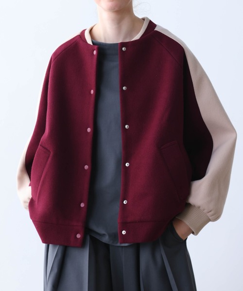 「Kelen」 ジャケット M ボルドー レディースの画像