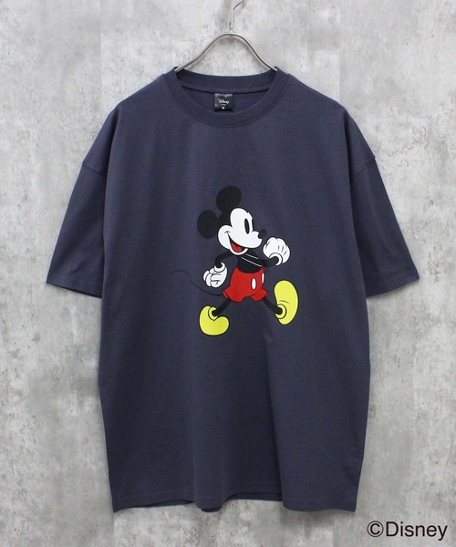 Disney（ディズニー） tシャツ MICKEYMOUSE ミッキーマウス オーバー