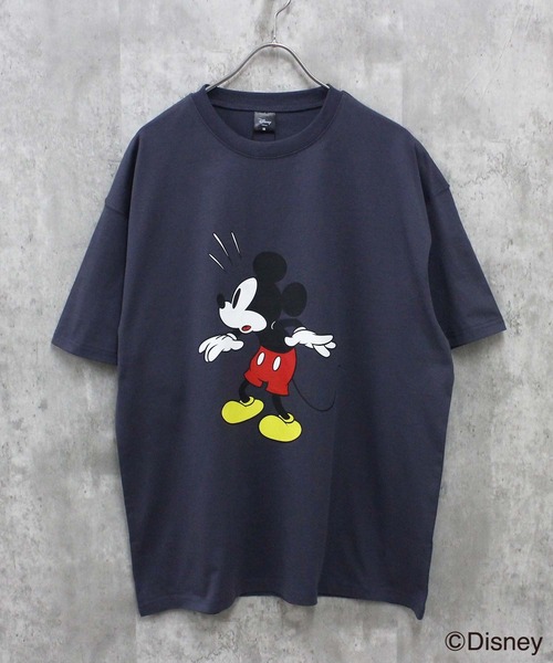 Disney（ディズニー） tシャツ MICKEYMOUSE ミッキーマウス オーバー