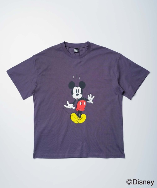 Disney（ディズニー） tシャツ MICKEYMOUSE ミッキーマウス オーバー