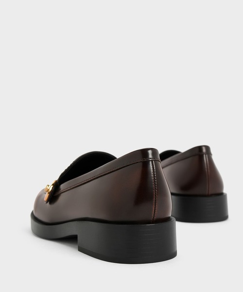 「CHARLES & KEITH」 シューズ 25.5cm ブラウン レディース_画像3