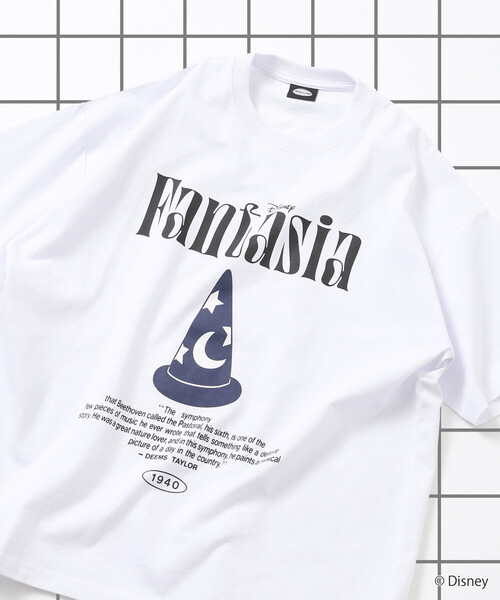 00s FANTASIAファンタジア ソーサラー Tシャツ one size FREAK'S STORE（フリークスストア） tシャツ 限定展開/DISNEY
