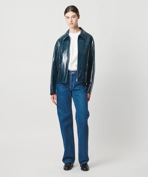 コート アウター 「LOEFF」CRAKLE OCEAN ジャケット UNISEX レディース メンズの画像