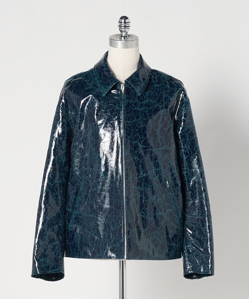 コート アウター 「LOEFF」CRAKLE OCEAN ジャケット UNISEX レディース メンズの画像