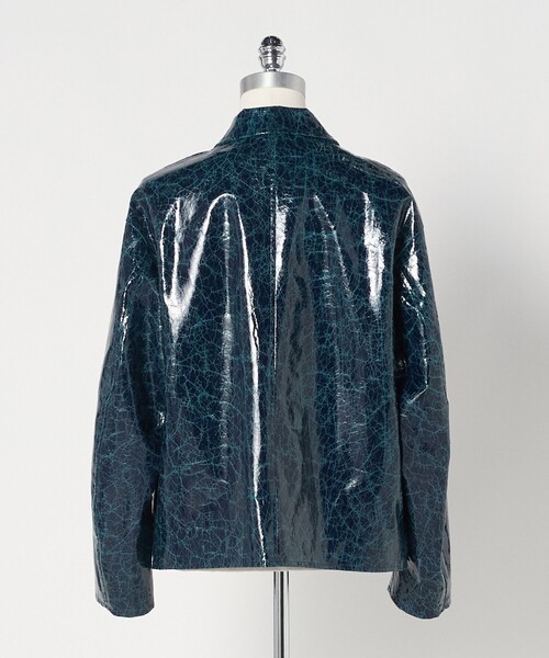 コート アウター 「LOEFF」CRAKLE OCEAN ジャケット UNISEX レディース メンズの画像