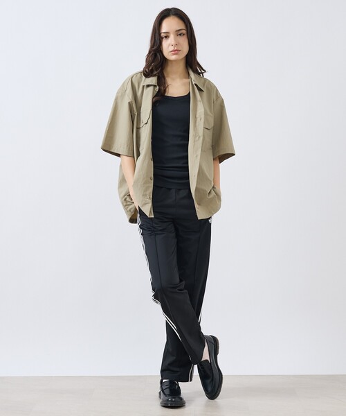 Dickies（ディッキーズ） シャツ 半袖 ナイロンリラックスワークシャツ