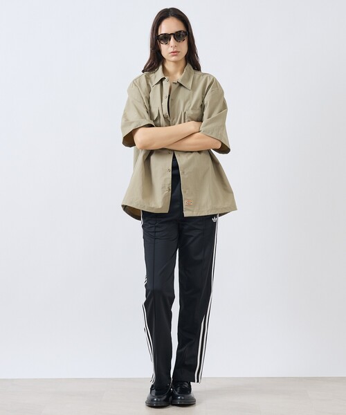 Dickies（ディッキーズ） シャツ 半袖 ナイロンリラックスワークシャツ