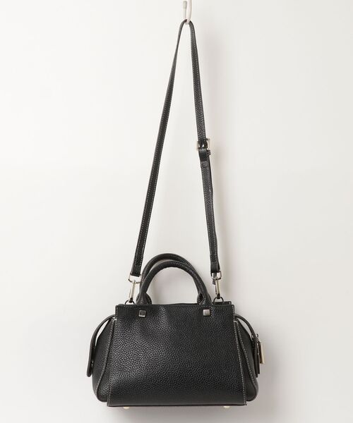「LANVIN en Bleu」 ワンポイント2WAYバッグ - ブラック レディース_画像2
