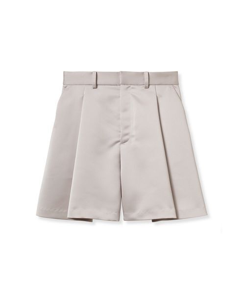 ☆らづ☆FRAY I.D☆ベルト付きショートパンツ2色セット FRAY I.D（フレイ・アイディー） ワイドパンツ パンツ タックフォルム