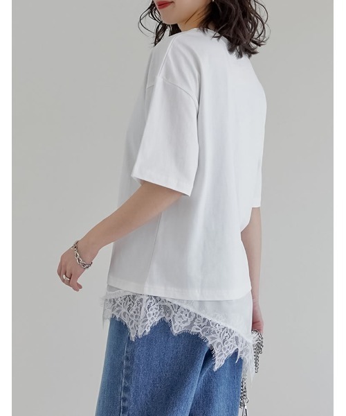 Re:EDIT（リエディ） tシャツ 半袖 「2026 SUMMER COLLECTION」裾