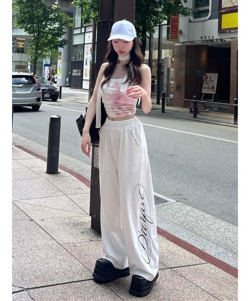 Darich（ダーリッチ） ワイドパンツ スウェットパンツ ジャージ Body