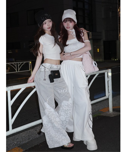 Darich（ダーリッチ） ワイドパンツ スウェットパンツ ジャージ Body