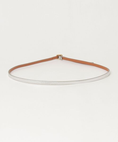 「MAISON BOINET」 ベルト 75 シルバー レディース_画像2