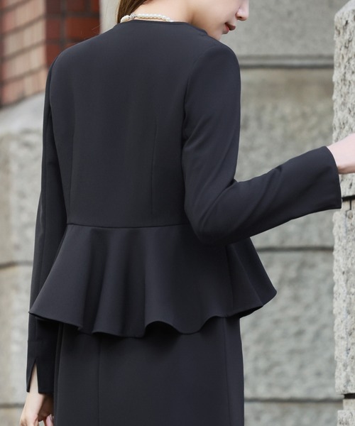 「Flolia」 セットアップ L ネイビー レディース_画像6
