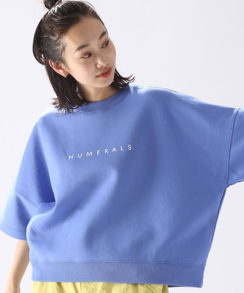 「NUMERALS」 半袖カットソー - グレー レディース_画像3