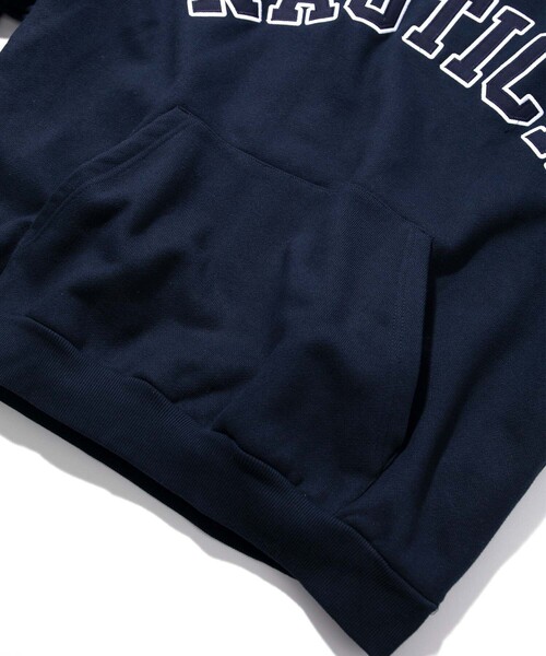 「NAUTICA」 プルオーバーパーカー LARGE グレー メンズ_画像2