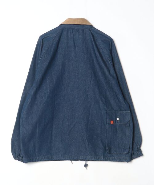 「UNIVERSAL OVERALL」 カバーオール L ブルー メンズ_画像2