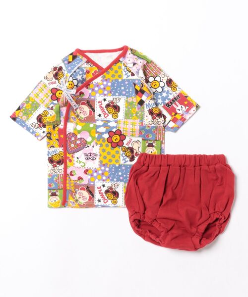 HYSTERIC MINI（ヒステリックミニ） ベビー SCRAP PATCHWORK 総柄 短