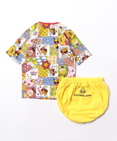 HYSTERIC MINI（ヒステリックミニ） ベビー SCRAP PATCHWORK 総柄 短