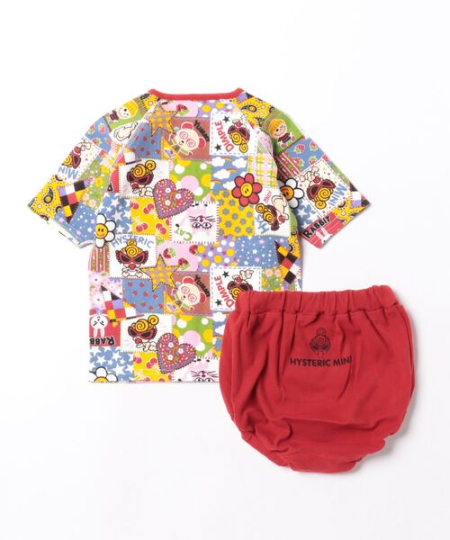 HYSTERIC MINI（ヒステリックミニ） ベビー SCRAP PATCHWORK 総柄 短