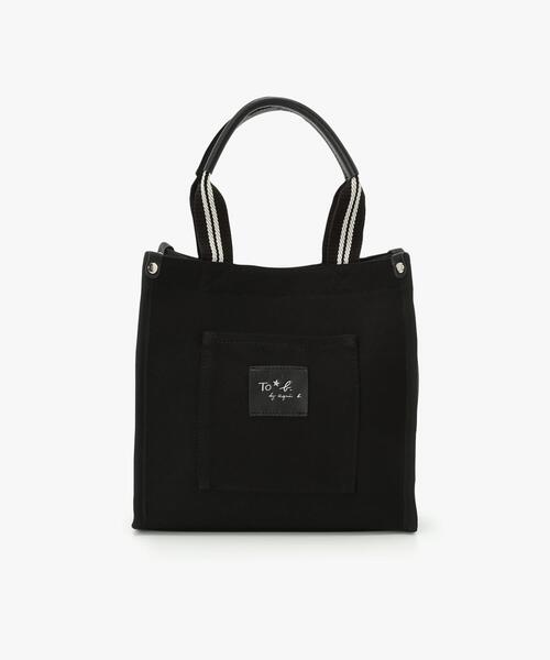 To b. by agnes 「To b.」 トートバッグ FREE ブラック レディース