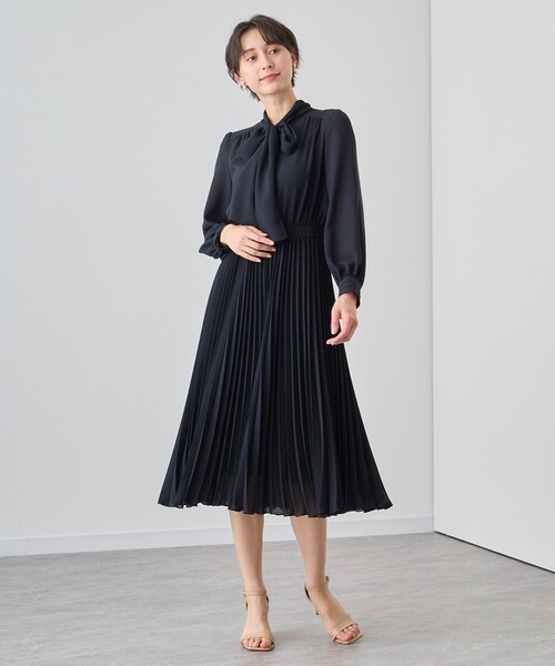 ANAYI アナイ ワンピース 36 ANAYI（アナイ） 長袖ワンピース 36 クリーム レディース : ZOZOTOWN