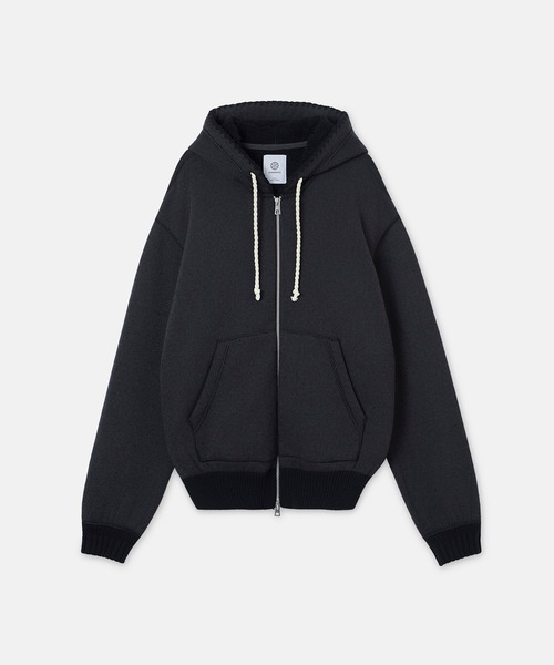 SEAGREEN（シーグリーン） パーカー FRENCH TERRY KNIT ZIP HOODIE