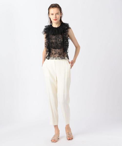 シャツ ブラウス RACHEL COMEY ALZA チュールノースリーブブラウス03
