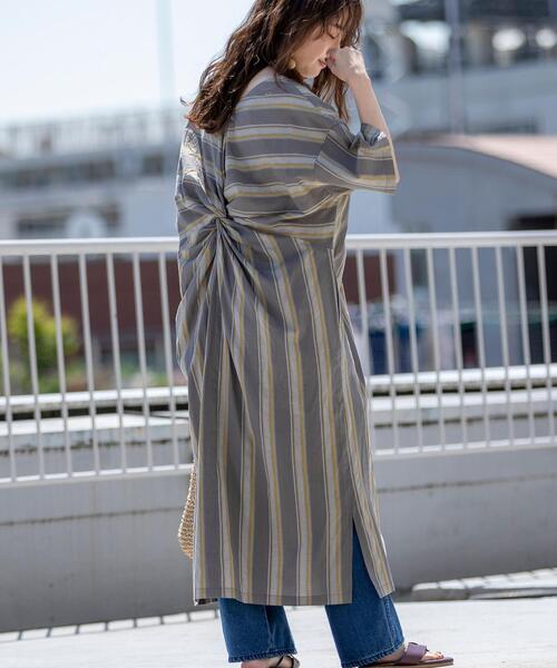ワンピース 2wayバックツイストストライプワンピース Zozotown Paypayモール店 通販 Paypayモール