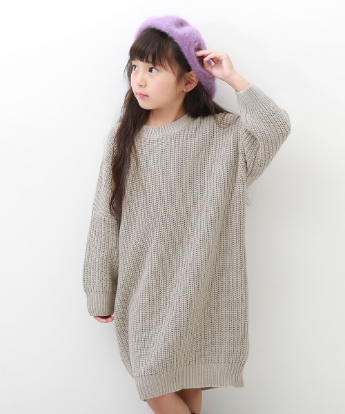 ワンピース ビッグシルエット畦編みニットワンピース|ZOZOTOWN PayPayモール店|02