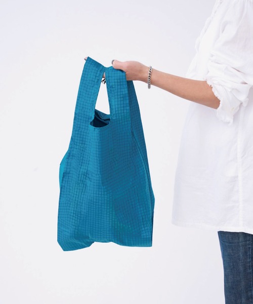 392 plus m エコバッグ Square Bag S - check 731714 : ZOZOTOWN Yahoo