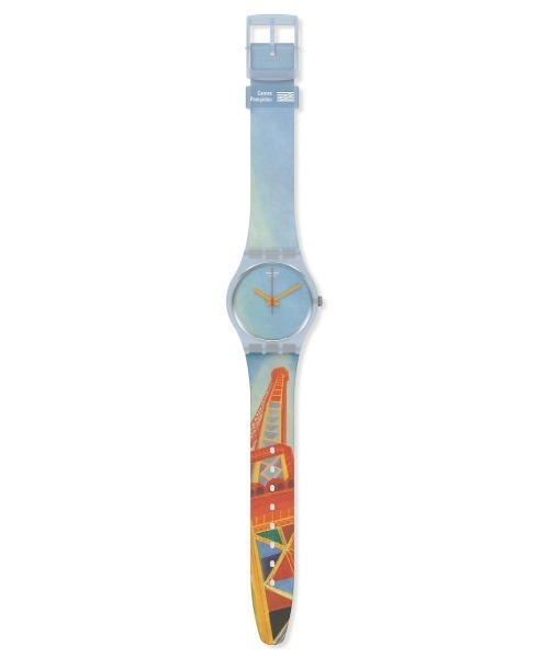 メンズ 腕時計 「SWATCH X CENTRE POMPIDOU」EIFFEL TOWER， BY ROBERT DELAUNAY｜zozo｜03