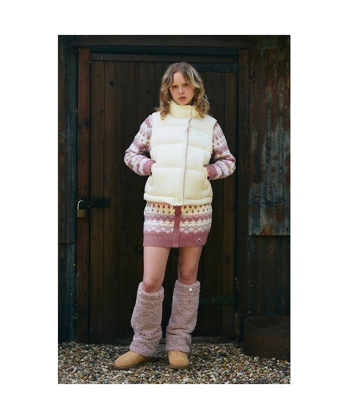 ダウンベスト ベスト KIRSH CHERRY REVERSIBLE PADDING VEST/キルシー